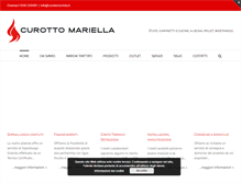 Tablet Screenshot of curottomariella.it